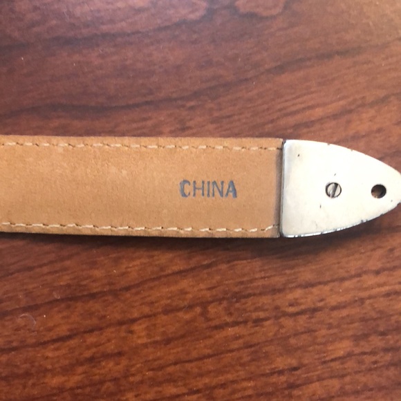 Brighton Flower Nude color Leather Belt - Picture 10 of 10